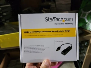 Startech USB2100 USB 2.0 to 10/100 Mbps Ethernet Network Adapter Dongle - Picture 1 of 1
