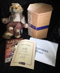 Emmet Kelly By Cooperstown Bears 100th Anniversary Mohair Bear Rare #/1000 - Bild 1 von 7