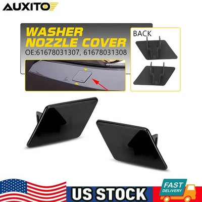 Tapas de cubierta de arandela de faros delanteros para BMW E90 325i 328i 330i 335i 2006-2008 Foto 1 de 4