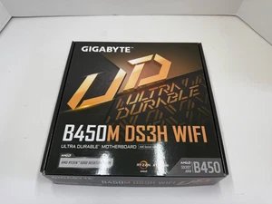 GIGABYTE B450M DS3H WIFI, Socket AM4 AMD  Motherboard - Picture 1 of 6