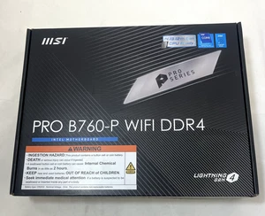 Nueva Placa Madre de Escritorio MSI PRO B760-P WIFI-DDR4- - Imagen 1 de 14