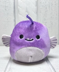 Squishmallows Micromallow Easton The Purple Anglerfish Mini Collectible Plush - Picture 1 of 6