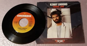 Kenny Loggins Danger Zone/I'm Gonna Do It Right Record 7" Vinyl Record 45rpm - Foto 1 di 2