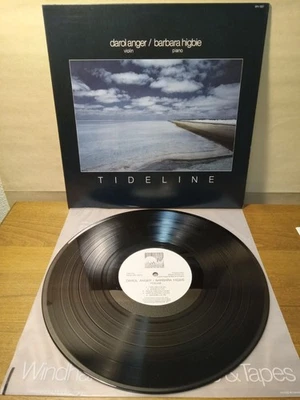 DAROL ANGER, BARBARA HIGBIE- TIDELINE, LP NM Shrink Windham Hill WH-1021 Stereo  - Image 1 of 4