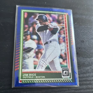 2025 Panini Donruss Optic Jim Rice Blue Velocity #34 - Picture 1 of 2