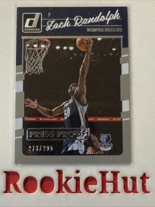 2016-17 Panini Donruss Press Proof Silver /299 Zach Randolph #33 - Picture 1 of 3