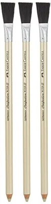 Faber Castell Faber-Castell Perfection Eraser Pencil with Brush (3-PACK) - Image 1 of 4