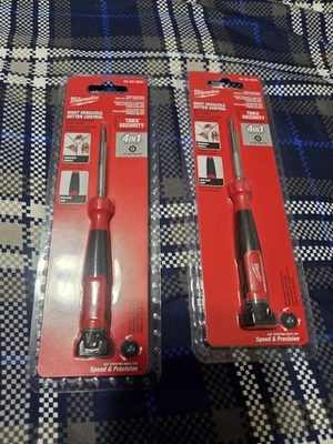 (Milwaukee 4-in-1 TORX Tamperproof Precision Multi Bit Screwdriver ( 2 pack ) - Image 1 of 3