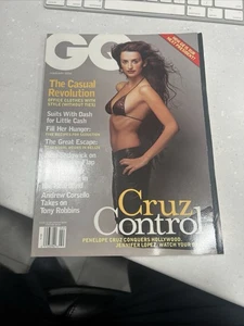 2000 GQ magazine PENELOPE CRUZ Tom Ford DMX Tony Robbins BOILER ROOM Cast Ribisi - Picture 1 of 1