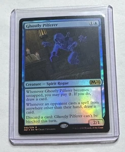 Ghostly Pilferer 052/274 Core Set 2021 Foil Rare MTG NM/M - Picture 1 of 2