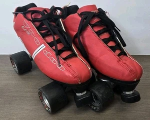 Labeda Voodoo U3 Red “Red" Roller Skates Men’s Size 6 Skating Quads - Picture 1 of 10