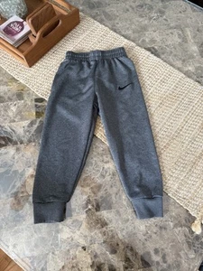 Nike DRI-FIT Boys Joggers/Sweatpants 86F651 Dark Heather Gray Size:6 (boys) NWT - Picture 1 of 2