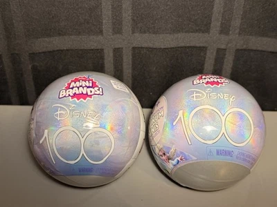 Zuru Mini Brands 2 Nuevo Disney 100 Edición Limitada Platino Minis Caja Ciega Lote Foto 1 de 4