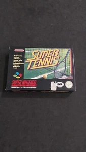 SUPER TENNIS SUPER NINTENDO SNES PAL ITALIANO GIG USATO COMPLETO - Bild 1 von 12