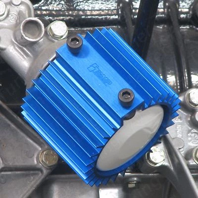BMW 2002, 320i, 318i m10 (BLUE) Oil Filter Cooler Filter # 11421276850 or OC84  - Image 1 of 4
