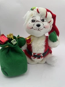 Annalee orso polare vestito da Babbo Natale con sacchetto di giocattoli decorazione natalizia natalizia natalizia - Foto 1 di 5