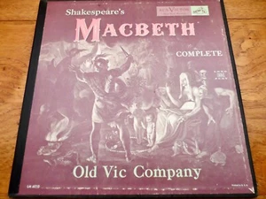 ♫ Shakespeare's Macbeth Complete ♫ Rare 1953 RCA Original 2x Vinyl Box Set - Picture 1 of 3