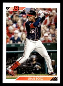 2020 Bowman Heritage #10 Juan Soto  Washington Nationals
