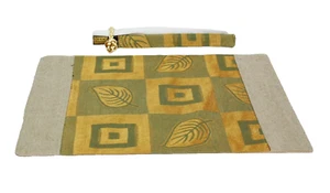 Oriental Placemat Set NEW with Chopsticks and Napkins Set of 6 - Picture 1 of 4