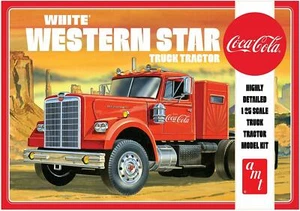 AMT Blanc Western Étoile Coca-Cola Camion 1/25 Modèle Kit #1160 - Rare - Photo 1 sur 1