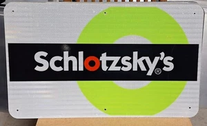 "SCHLOTZSKY'S reflektierendes Autobahnschild 18"" x 30" - Bild 1 von 1