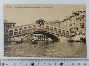 I120314 Cartolina - Venezia - Canal Grande e Ponte di Rialto - Picture 1 of 2