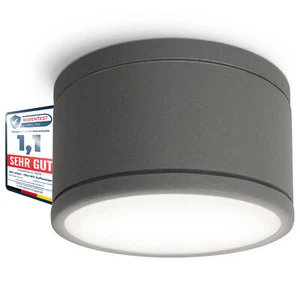 Bad Aufbauleuchte CELI-WX anthrazit IP44 mit Spot LED GX53 4,5W neutralweiß 230V - Afbeelding 1 van 9