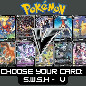 Pokémon V - Choose Your Card - Ultra Rare Holo Full Art - NM TCG - Picture 1 of 190