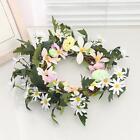 Easter Wreath Spring Front Door Ornament Easter Party Supplies for Hallway