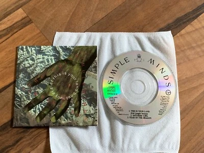 SIMPLE MINDS This Is Your Land 1989 EUROPEAN 3" CD single  - Image 1 of 2