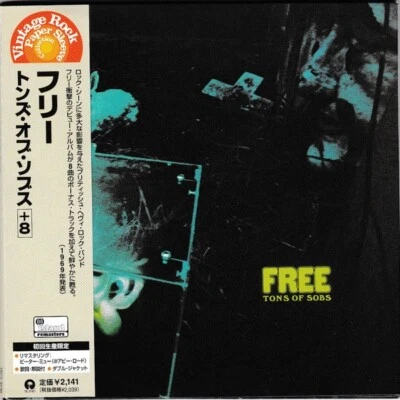 Free ‎– Tons Of Sobs CD + 8 TRACKS JAPAN MINI LP GTFOLD SLEEVE SEALED UICY-9130 - Image 1 of 4