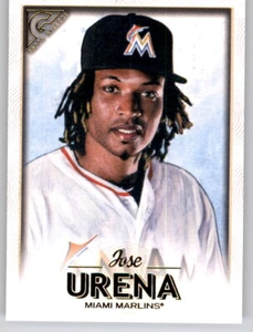 2018 Gallery Jose Urena MLB Base Card PWE Marlins #82 - Picture 1 of 2