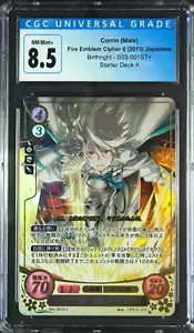 Corrin (Male) - S03-001ST + - CGC 8.5 - Fire Emblem Cipher S03 - Japanese - 2700 - Picture 1 of 1