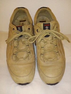 Zapatos deportivos Ecco Vibram de cuero para mujer talla 9,5 medianos (41) tostados con cordones Foto 1 de 4