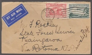 Australia 1931 Airmail Cover Hobart - New Zealand - Picture 1 of 1