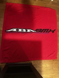 ABA American Bicycle Association BMX Blanket 56” X 57” Heavy Weight - Picture 1 of 7