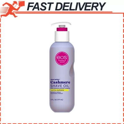 2pk eos Cashmere Skin Collection- Women's Shave Oil, Vanilla Cashmere, Made, 6Oz - Image 1 of 4