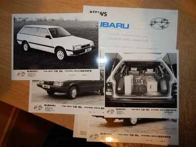 SUBARU UK press release & photos - 16 November 1984 4WD Estates 1800 DL & GL - Image 1 of 4