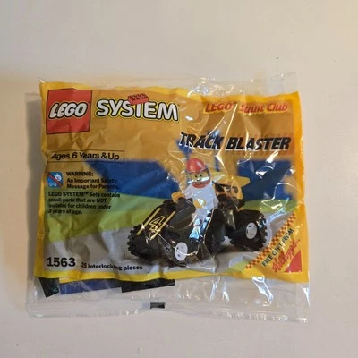 LEGO System Track Blaster 1563 Stunt Club 25 pcs Sealed NOS 1992 Kellogg’s - Image 1 of 4