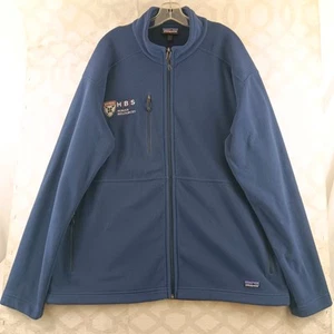 Chaqueta polar Patagonia x Harvard University Synchilla cremallera completa para hombre XL azul - Imagen 1 de 9