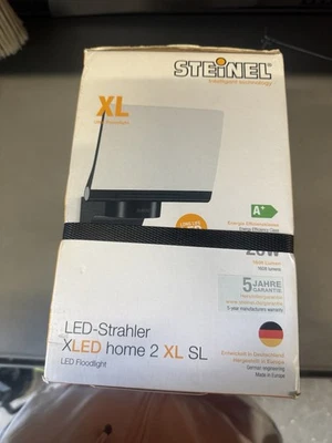 LED Strahler XLED home 2 SL Steinel Bewegungsmelder  IS 140 2 weiß Flutlicht Neu - Bild 1 von 4