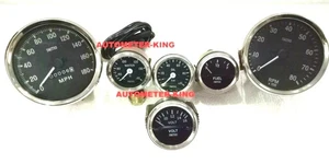 For Smiths-52mm-Kit- Temp-Oil Fuel Volt Gauge Kmp Speedometer Tachometer-Replica - Picture 1 of 6