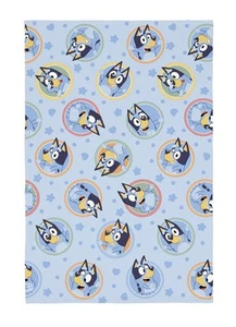Bluey Soft Coral Fleece Blanket - Picture 1 of 1