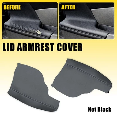 Пара дверных панелей отделка подлокотника темно-серая подходит для Honda Odyssey 2011-2016 2017 годов выпуска - Изображение 1 из 4