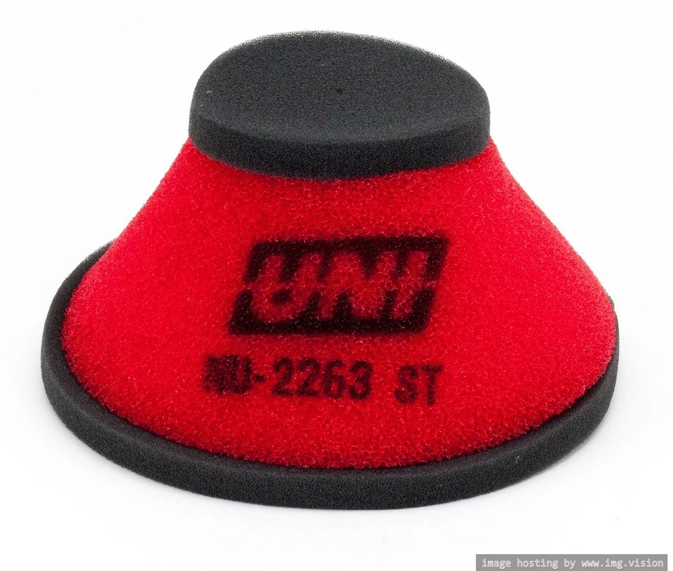 Filtro de aire Uni #NU-2263ST Yamaha YZ490/YZ250 2 tiempos/YZ125 1983 HECHO EN EE. UU. NUEVO Foto 1 de 4