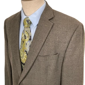 Lauren Ralph Lauren Blazer Mens 45R Wool Blend Jacket 2 Button Classic Fit - Picture 1 of 11