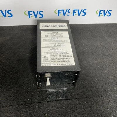 Transformador de Iluminación Juno, Magnético, Montaje Remoto, 120VAC, 12VDC, 1025VA, Negro Foto 1 de 3