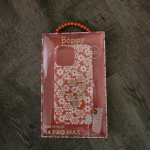 Custodia telefono XO Poppy I per Apple 14 Pro Max Magsafe compatibile fiori nuova - Foto 1 di 3