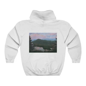 Gildan Heavy Blend™ Hoodie - Mountain Sunset - Picture 1 of 5