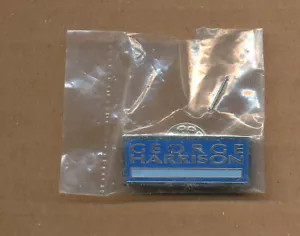 George Harrison - Cloud Nine RARE promo butterfly clasp lapel pin '87 - Picture 1 of 1